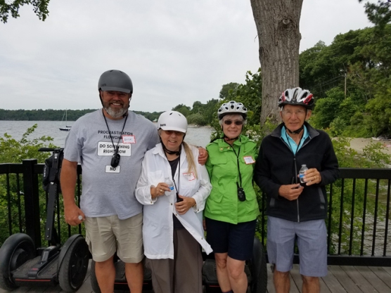 Segway tour with friends