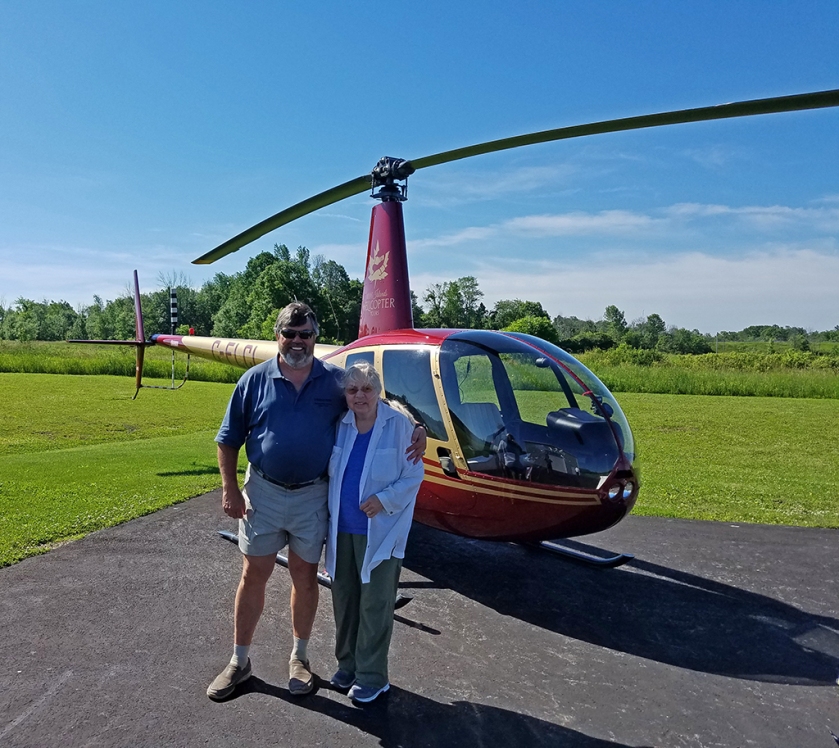 Thousand Islands by helicopter